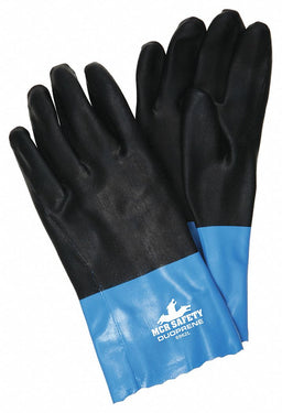 J4421 Chemical Gloves L 12 L Blue/Blk PR