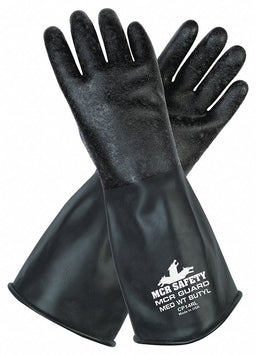 J4423 Chemical Gloves M 14 in L Rough PR