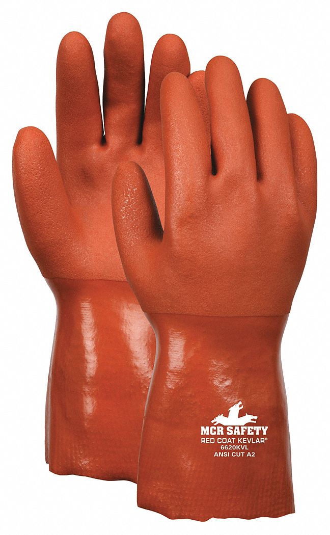 J4434 Chemical Gloves XL 12 in L Sandy PK12