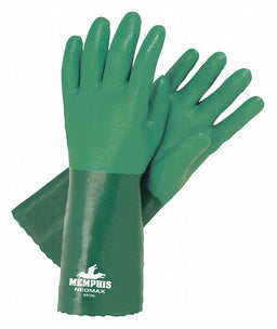 J4425 Chemical Gloves L 14 L Green PR