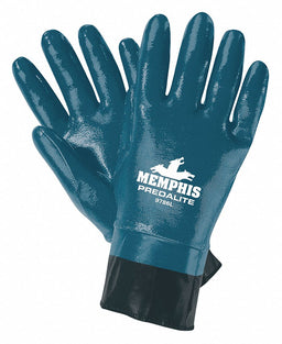 Chemical Gloves XL 11 in L Blue PK12