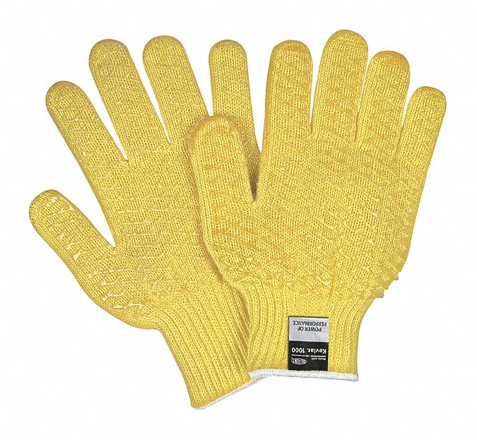 Cut Resistant Gloves A2 S Yellow PK12