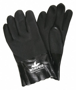 Chemical Gloves L 10 in L Blk PR