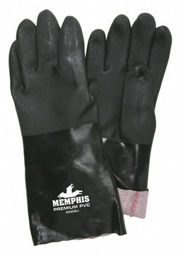 Chemical Gloves L 14 in L Blk PK12