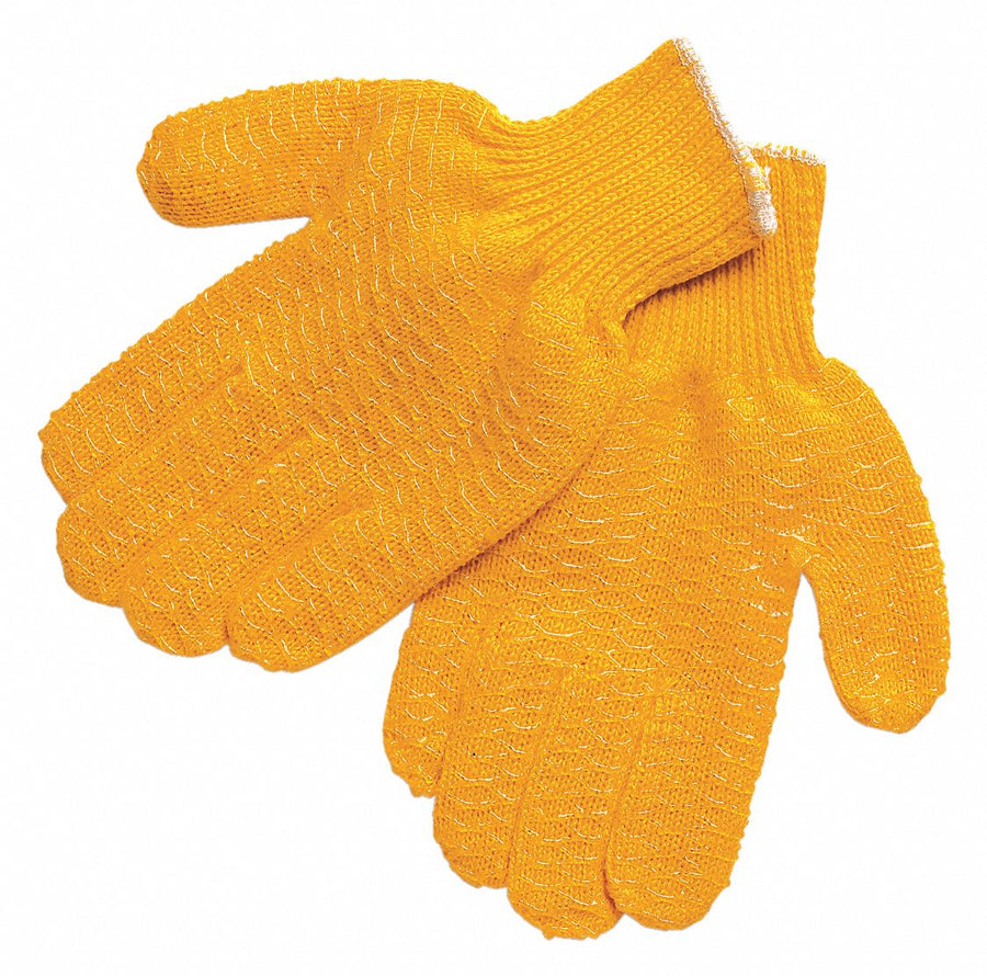 Knit Gloves 9 L S Orange PK12