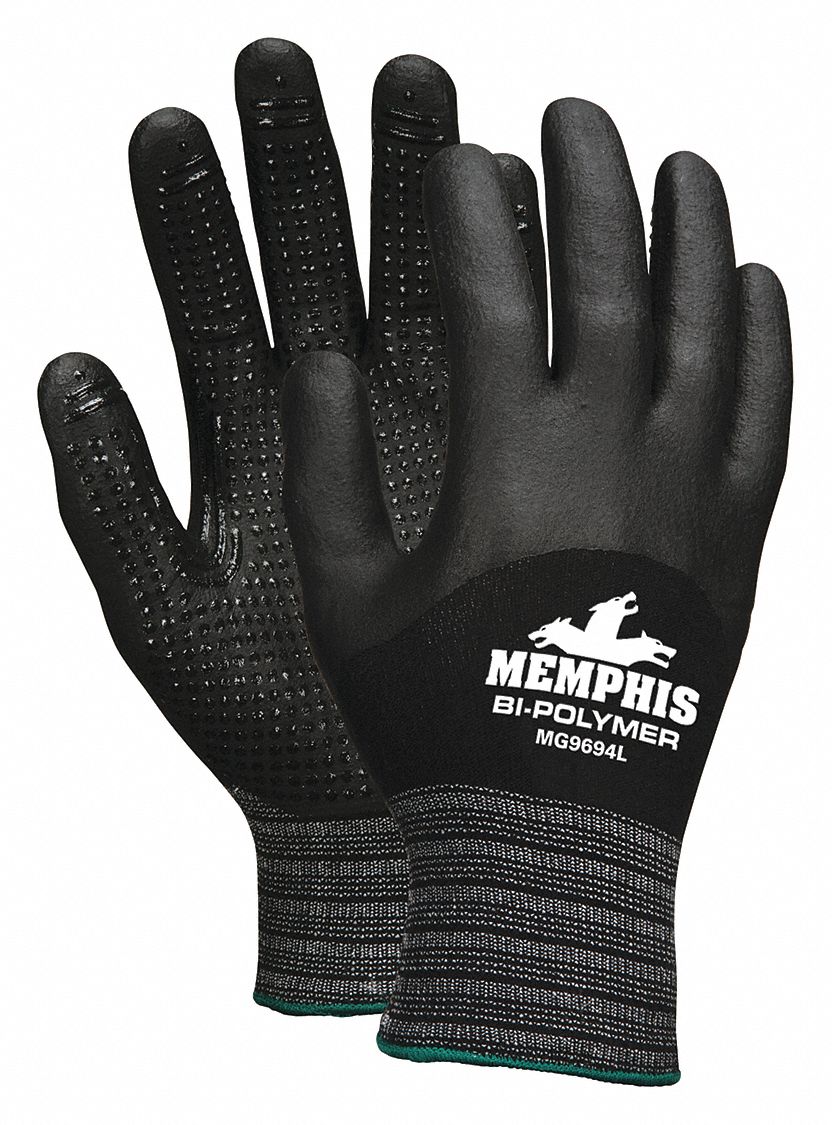 Coated Gloves Nylon XS PK12