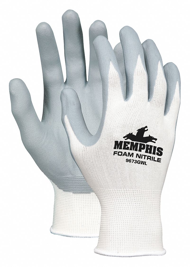 Coated Gloves Nylon M PK12