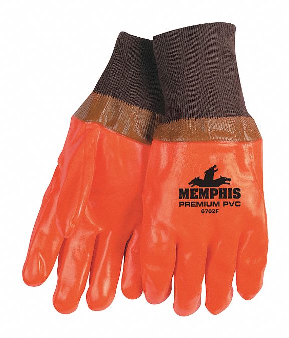 Chemical Gloves L 11-1/2 in L Sandy PR