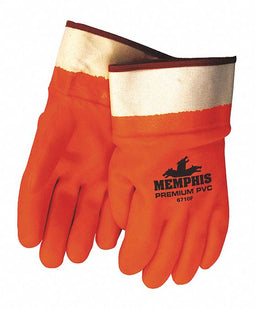 Chemical Gloves L 11-1/2 L Orng PK12