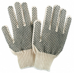 Knit Gloves 10 L Natural/Black PR