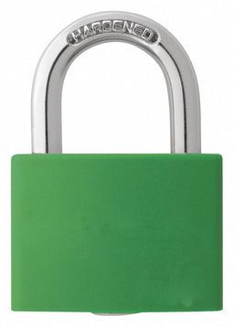 Lockout Padlock KD Green 1-7/16 H