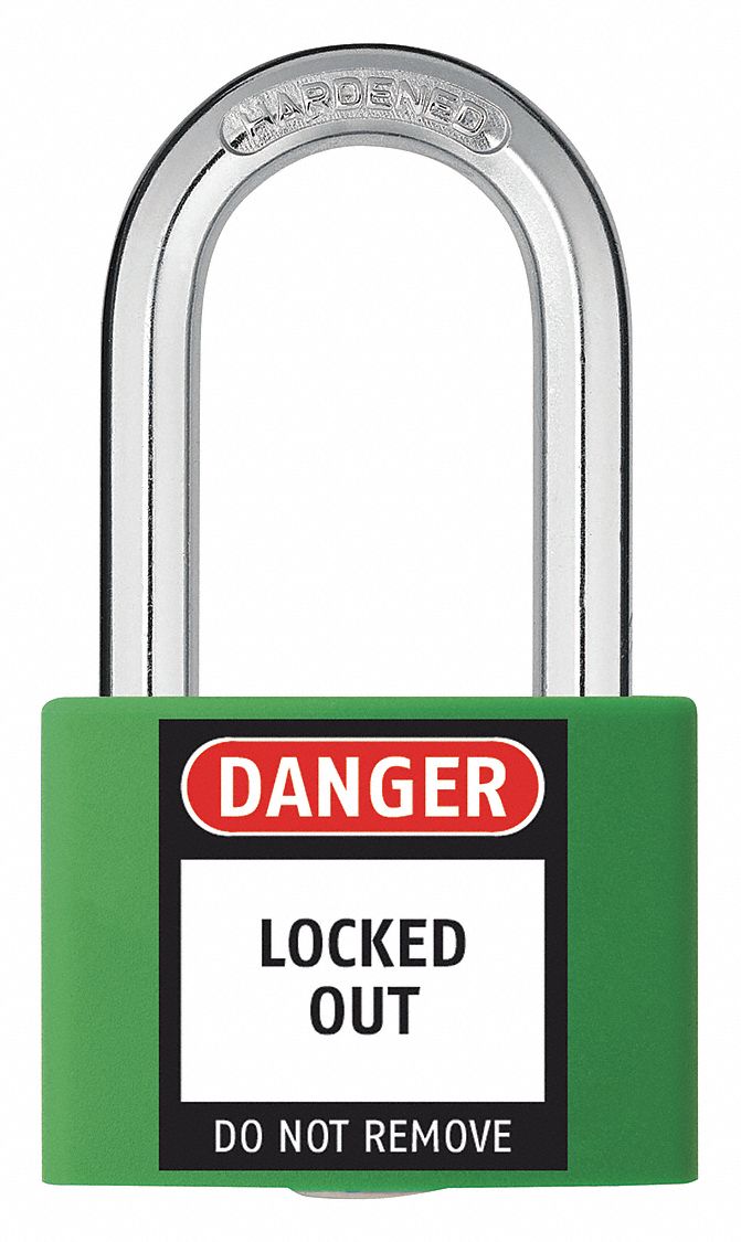 Lockout Padlock KA Green 2 H