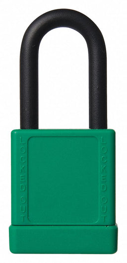 Lockout Padlock KD Green 3 H