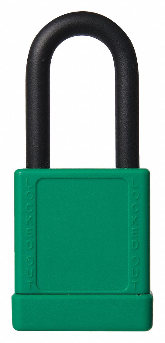 Lockout Padlock KA Green 2 H PK3