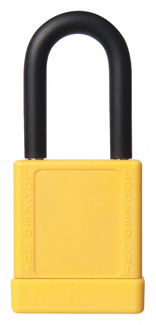 Lockout Padlock KD Yellow 2 H