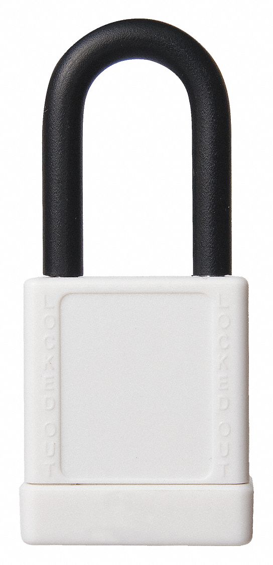 Lockout Padlock KD White 2 H