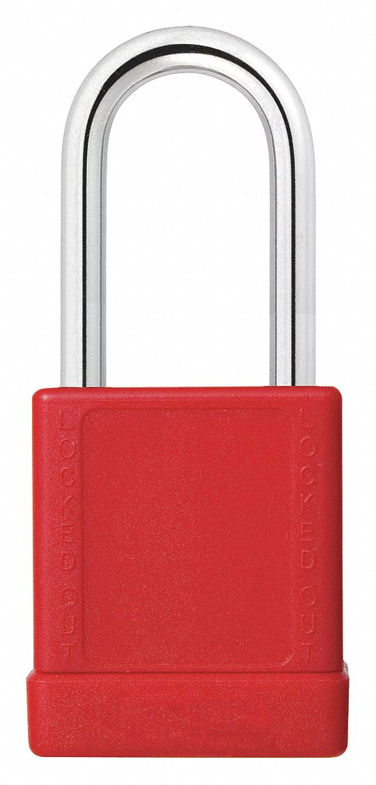 Lockout Padlock KA Red 2 H PK6