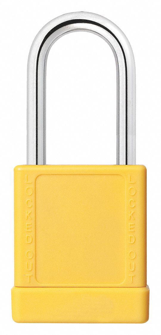 Lockout Padlock KA Yellow 2 H PK3