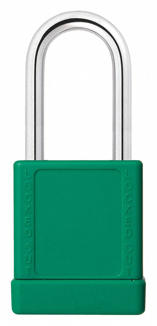 Lockout Padlock KA Green 2 H PK6