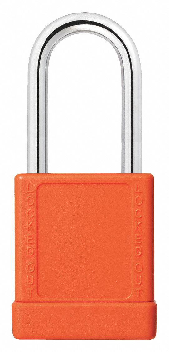 Lockout Padlock KA Orange 2 H PK3