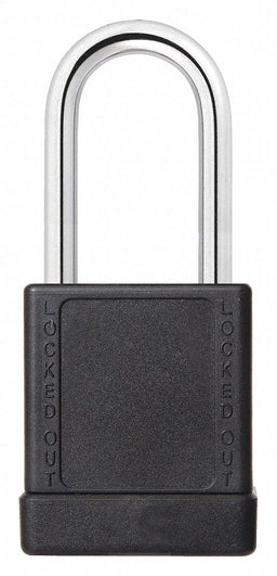 Lockout Padlock KD Black 2 H PK6