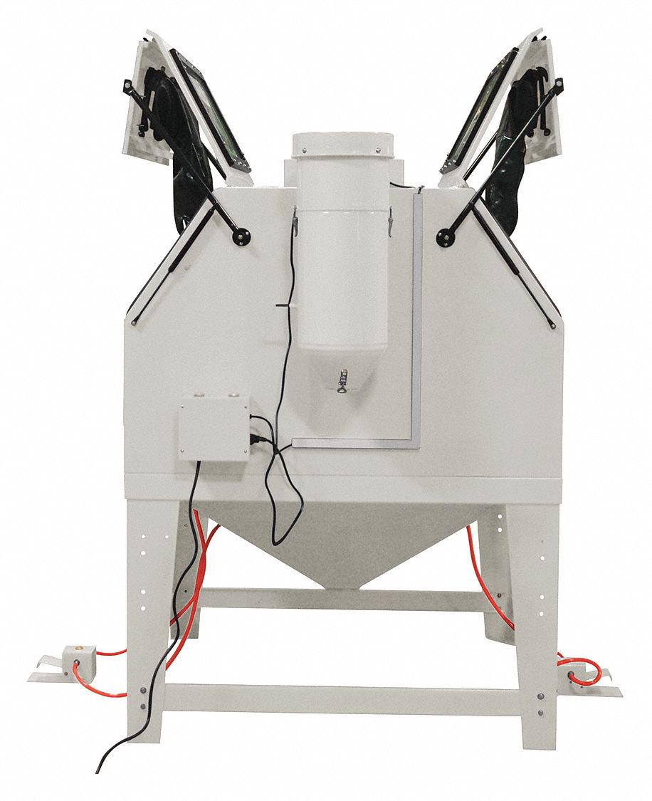Dual Station Abrasive Blast Cabinet