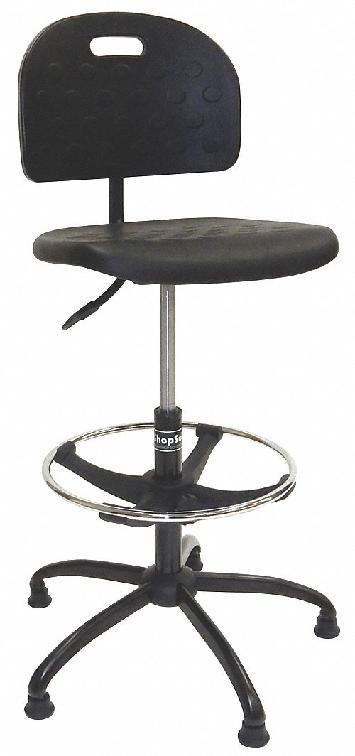 Drafting Chair 43.5 in H Black