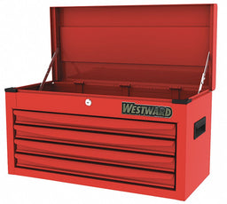 Powder Coated Red Light Duty Top Chest
