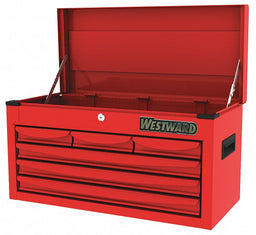 Powder Coated Red Light Duty Top Chest