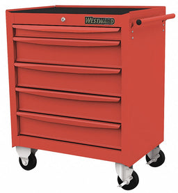 Rolling Tool Cabinet Red Light Duty