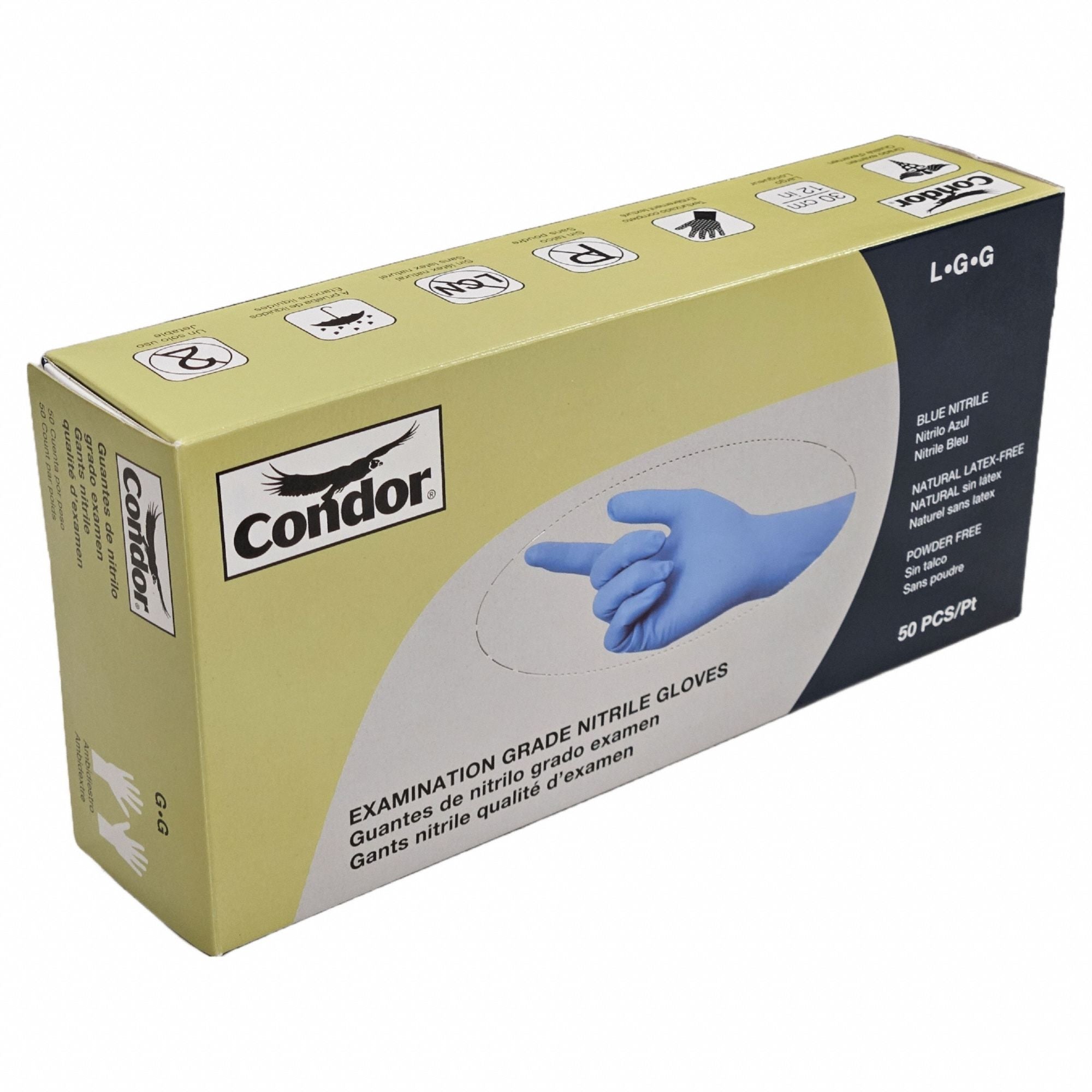 J4870 Disposable Gloves Nitrile S PK50