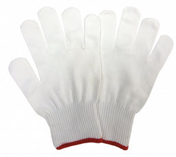 J4936 Knit Gloves White S PK12