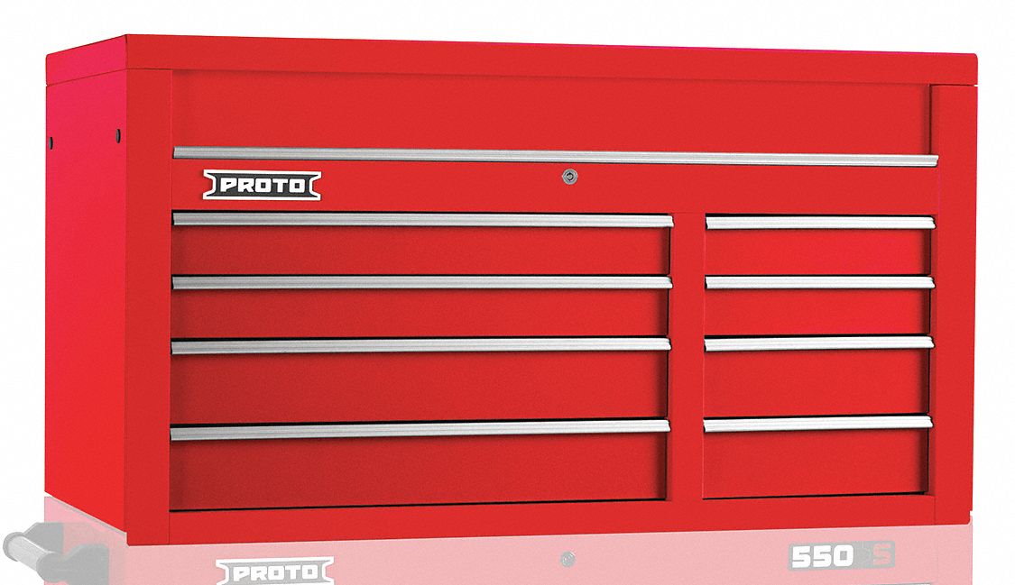 Gloss Red Heavy Duty Top Chest