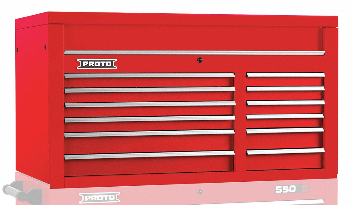 Gloss Red Heavy Duty Top Chest