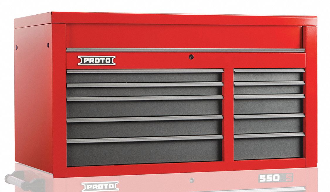 Gloss Red Heavy Duty Top Chest