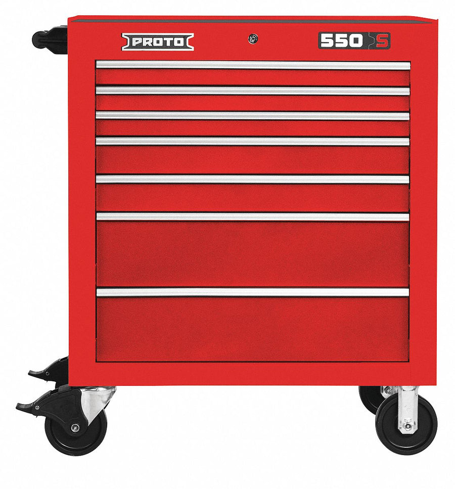 Rolling Tool Cabinet Red Heavy Duty