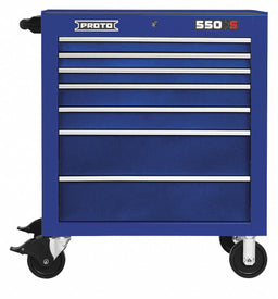 Rolling Tool Cabinet Blue Heavy Duty