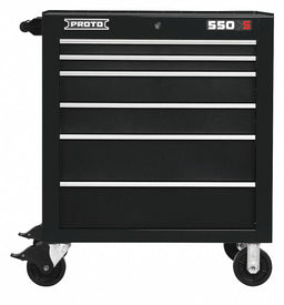 Rolling Tool Cabinet Black Heavy Duty