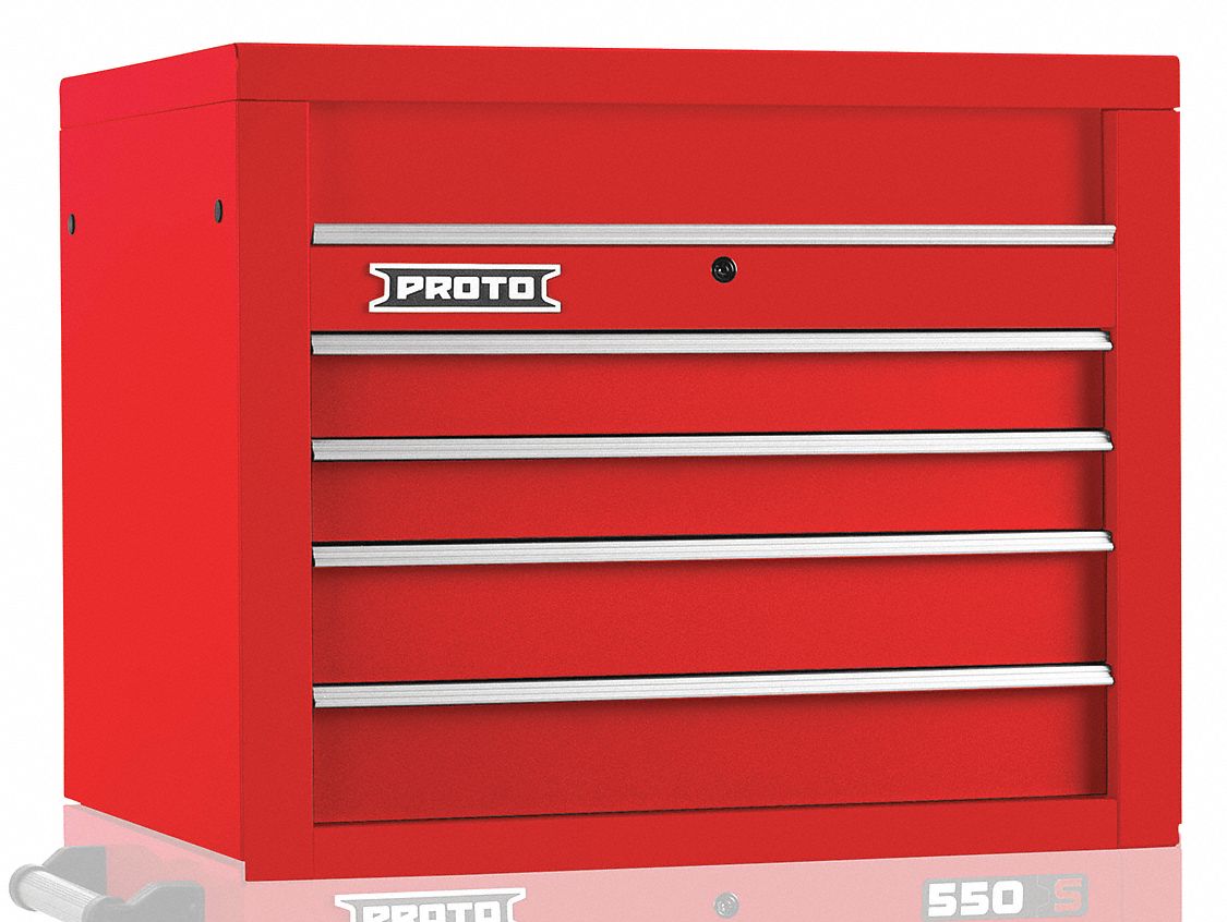Gloss Red Heavy Duty Top Chest