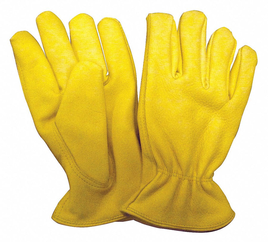 J4940 Leather Gloves Yellow M PR