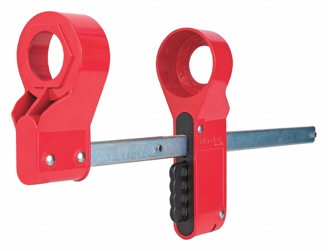 Blind Flange Lockout 3-1/2 to 12 in Pipe