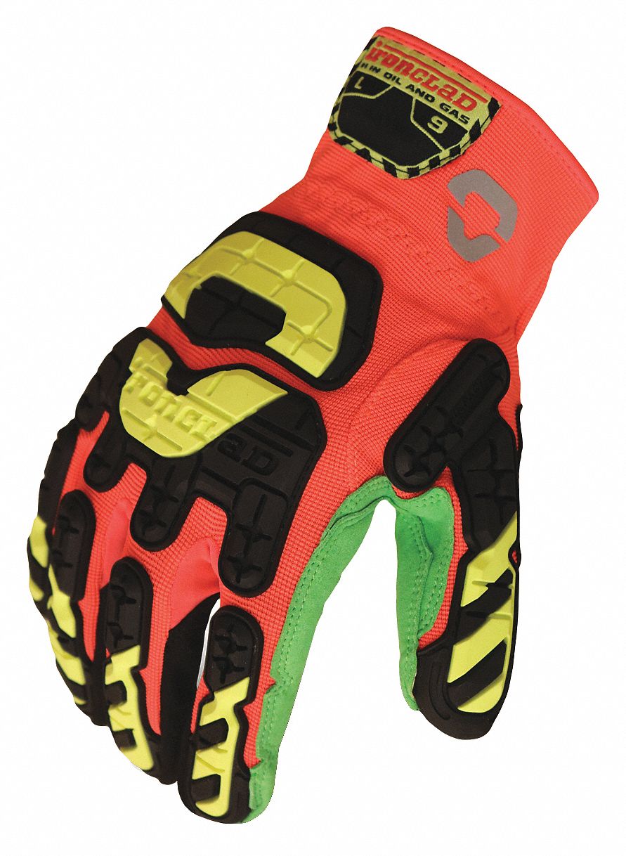 Impact Resistant Gloves L/9 10-1/4 PR