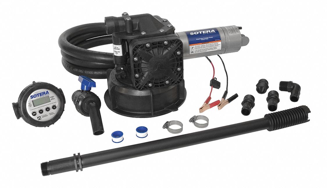 Fuel Transfer Pump 1/4 HP Ball EPDM