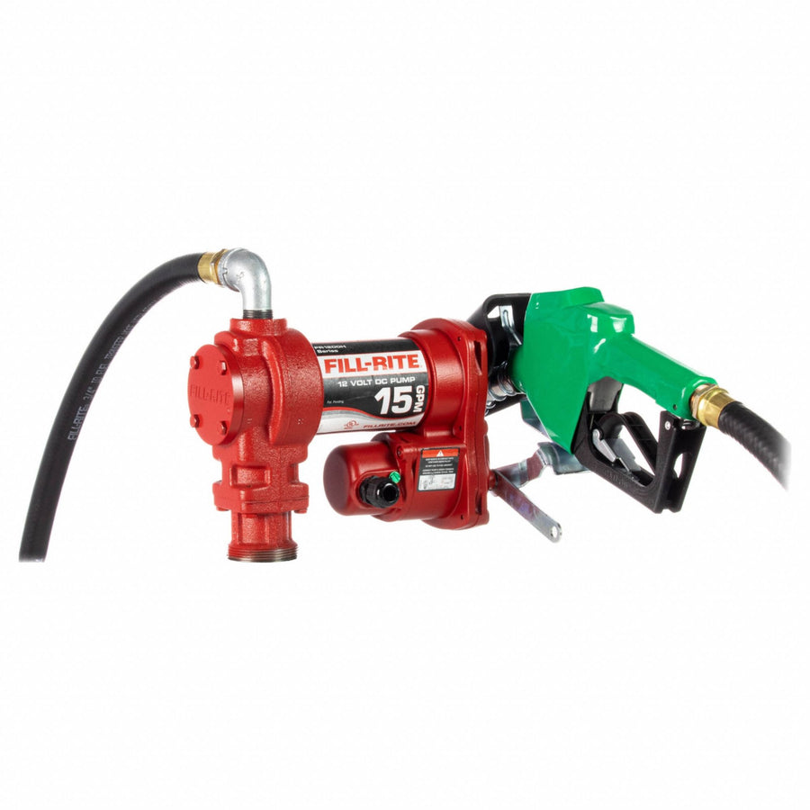 Fuel Transfer Pump 15 gpm 1in. Hose dia.