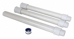Suction Pipe 29 in L 1 in Size 50 psi