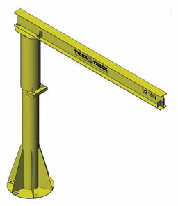 Jib Crane Reach 20 ft 1000 lb.