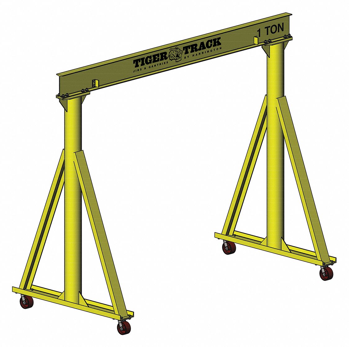 Portable Gantry Crane 2000 lb Steel