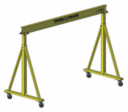 Portable Gantry Crane 2000 lb Adj. H