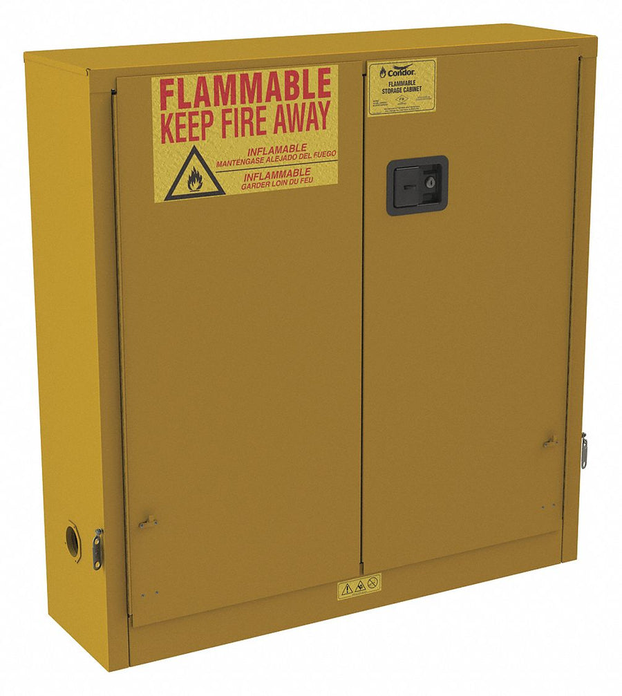 Aerosol Cabinet Wall Mount 24 gal 44 H