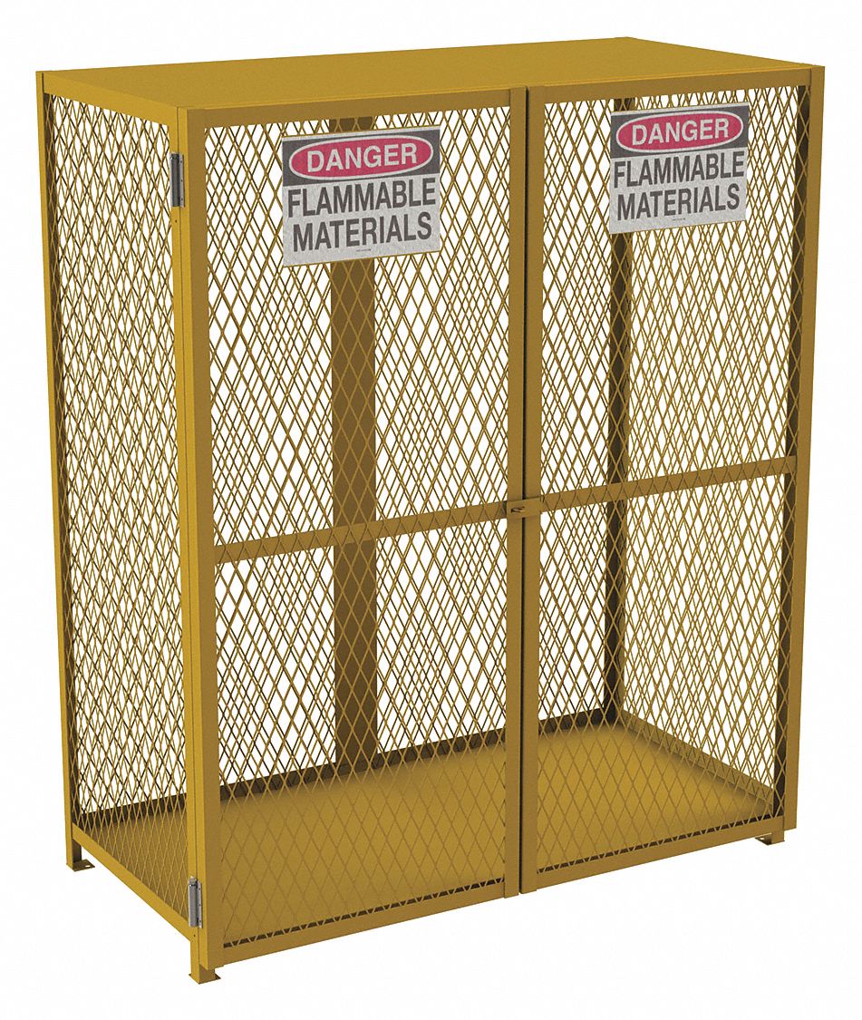 Gas Cylinder Cabinet 71-3/4 Hx50 W